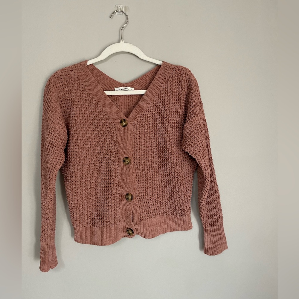 NWOT Moon and Madison Mauve Sweater - Picture 7 of 8